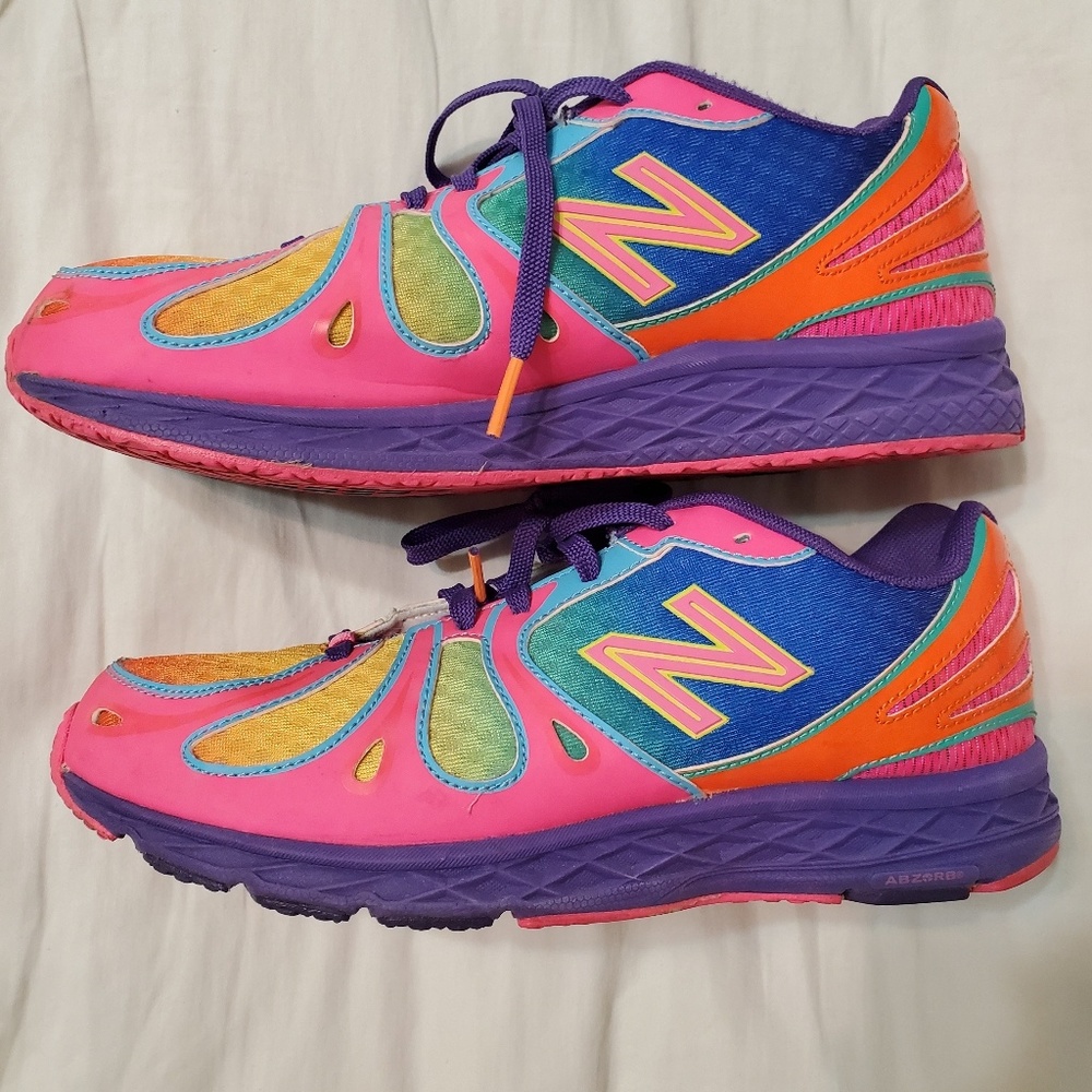 ***SOLD***Rainbow Neon New Balance - Picture 2 of 5